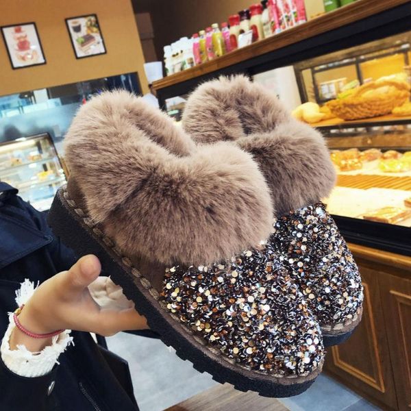 women winter warm boots antiskid outsole lady snow boots fashion style easy wear hairy ankle plus v812, Black
women winter warm boots antiskid outsole lady snow boots fashion style easy wear hairy ankle plus v812, Black