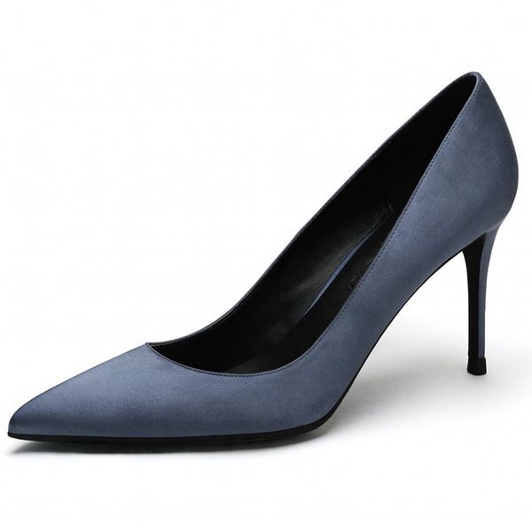 european blue 2020 new spring silk pointed toe-to-toe shallow mouth stiletto heels only female shoes n0020 bombs fr70, Black
european blue 2020 new spring silk pointed toe-to-toe shallow mouth stiletto heels only female shoes n0020 bombs fr70, Black