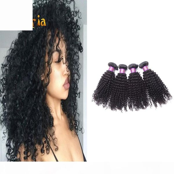 brazilian virgin hair bundles human hair weave unprocessed indian malaysian peruvian mongolian kinky curly wefts 4 pcs dyeable extensions, Black
brazilian virgin hair bundles human hair weave unprocessed indian malaysian peruvian mongolian kinky curly wefts 4 pcs dyeable extensions, Black