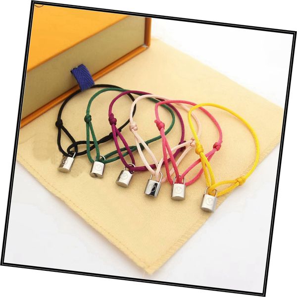 europe america fashion style men lady women silver lockit colour nylon cord rope bracelet bangle with engraved v initials lock charm, Black
europe america fashion style men lady women silver lockit colour nylon cord rope bracelet bangle with engraved v initials lock charm, Black