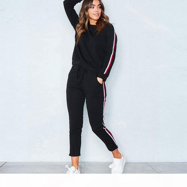 two piece set women pink long sleeve and pants sets casual female tracksuit sportswear 2018 autumn plus size 2 piece sets, Gray
two piece set women pink long sleeve and pants sets casual female tracksuit sportswear 2018 autumn plus size 2 piece sets, Gray