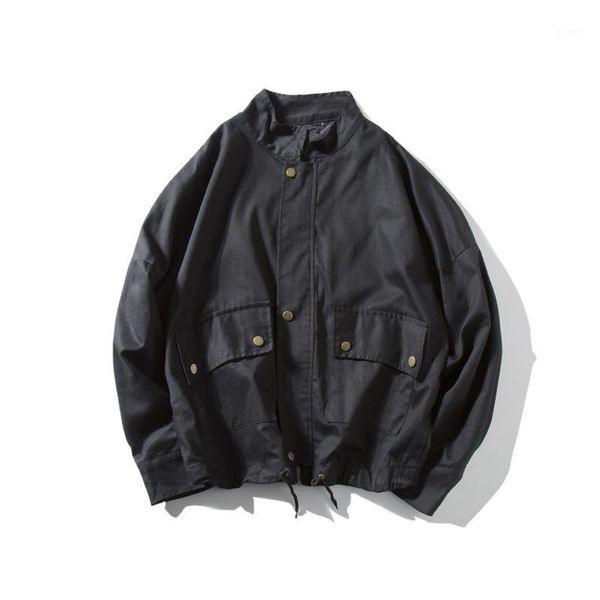japanese solid color collar jacket autumn men hoodie casual loose male uniform long sleeve black army green streetwear1, Black;brown
japanese solid color collar jacket autumn men hoodie casual loose male uniform long sleeve black army green streetwear1, Black;brown