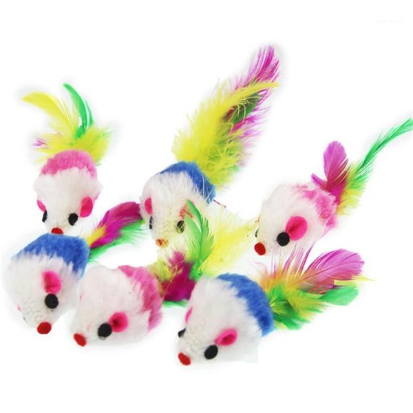 cat toys 10pcs/lot colorful soft fleece false mouse for feather funny playing pet dog small animals kitten1
cat toys 10pcs/lot colorful soft fleece false mouse for feather funny playing pet dog small animals kitten1