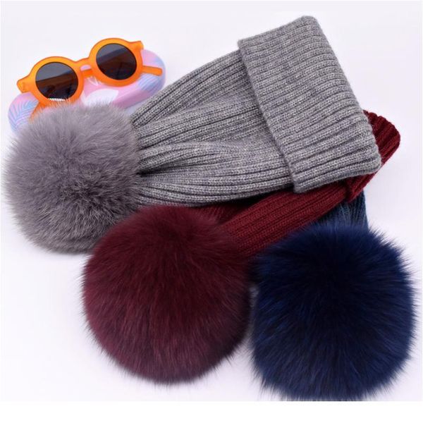 2020 natural fox fur pompon hat thick winter for women cap beanie hats knitted cashmere wool caps female skullies qylnjf, Blue;gray
2020 natural fox fur pompon hat thick winter for women cap beanie hats knitted cashmere wool caps female skullies qylnjf, Blue;gray