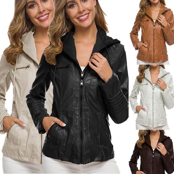 julang new spring women leather jacket pu black slim fashion punk outwear motorcycle leather jacket casual street coat1, Black;brown
julang new spring women leather jacket pu black slim fashion punk outwear motorcycle leather jacket casual street coat1, Black;brown