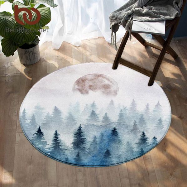 carpets beddingoutlet fir forest round floor carpet for living room misty trees area rug watercolor mat moon decorative tapete
carpets beddingoutlet fir forest round floor carpet for living room misty trees area rug watercolor mat moon decorative tapete