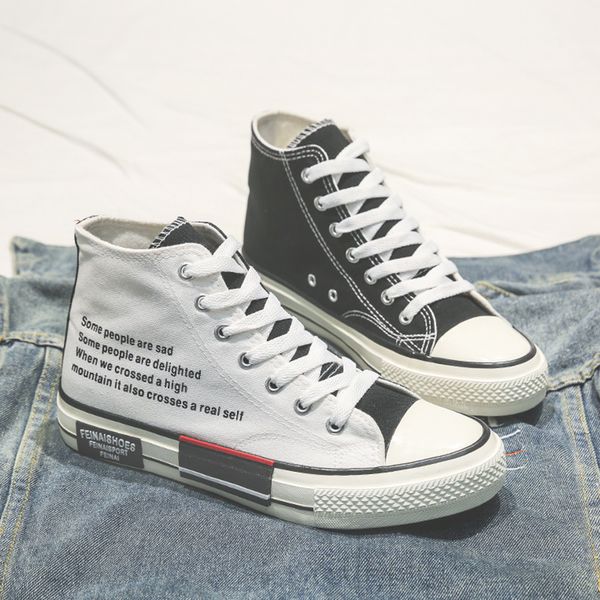 student shoes new ins harajuku high-canvas shoes for men and women lovers korean fashion joker color matching mandarin duck, Black
student shoes new ins harajuku high-canvas shoes for men and women lovers korean fashion joker color matching mandarin duck, Black