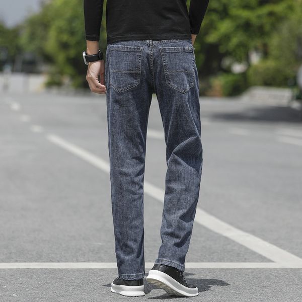 and winter jeans straight tube fashion brand elastic trend thick loose casual long pants men's autumn, Blue
and winter jeans straight tube fashion brand elastic trend thick loose casual long pants men's autumn, Blue