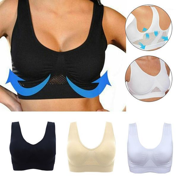 women bra air permeable cooling summer sport wireless bra gym fitness running underwear vest dropshipping1, Red;black
women bra air permeable cooling summer sport wireless bra gym fitness running underwear vest dropshipping1, Red;black