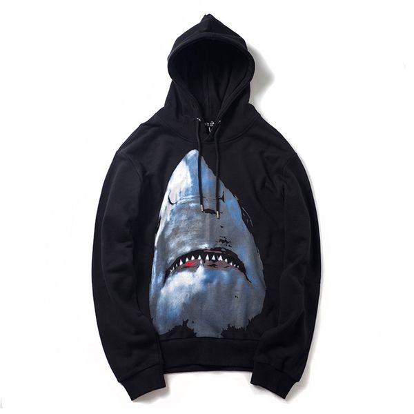 men's clothing hip-hop shark hoodie fashion long-sleeved couple sweater 2021 men's jacket, Black
men's clothing hip-hop shark hoodie fashion long-sleeved couple sweater 2021 men's jacket, Black