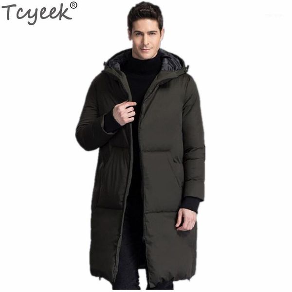 tcyeek long men's down jacket warm thicken white duck down 90% winter jackets coats hooded black jaqueta masculina inverno cj2651
tcyeek long men's down jacket warm thicken white duck down 90% winter jackets coats hooded black jaqueta masculina inverno cj2651
