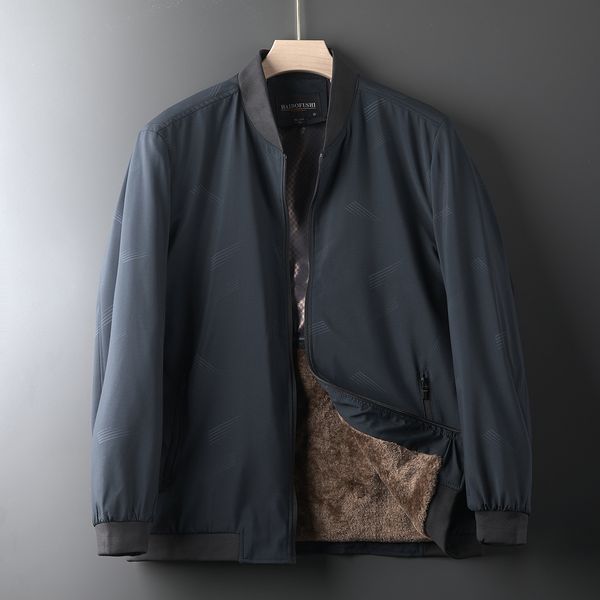 middle aged men's coat thickened plush jacket father's autumn and winter clothes for the elderly 40-50 years old 60, Black;brown
middle aged men's coat thickened plush jacket father's autumn and winter clothes for the elderly 40-50 years old 60, Black;brown
