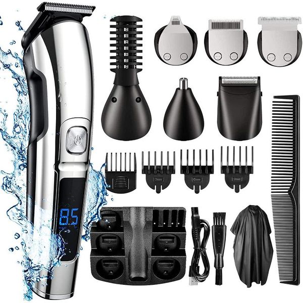 hair clipper multifunctional hair clipper rechargeable wireless electric men's shaver nose trimmer 11 function
hair clipper multifunctional hair clipper rechargeable wireless electric men's shaver nose trimmer 11 function