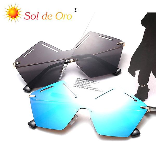 sunglasses sol de oro frameless pentagon retro elegant women trend fashion personality glasses round face, White;black
sunglasses sol de oro frameless pentagon retro elegant women trend fashion personality glasses round face, White;black