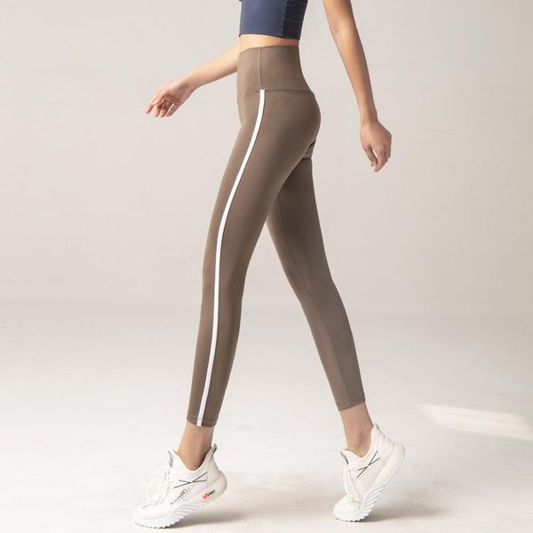 women's sports pants high waist fitness pants stretch peach hip raise leggings quick-drying running training yoga trousers, White;red
women's sports pants high waist fitness pants stretch peach hip raise leggings quick-drying running training yoga trousers, White;red