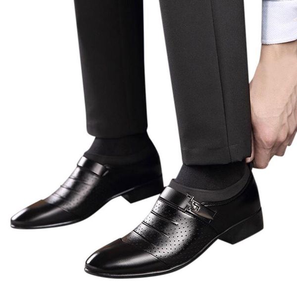 womail leather men's casual shoes mens loafers flats breathable slip on black business shoes plus size 38-481
womail leather men's casual shoes mens loafers flats breathable slip on black business shoes plus size 38-481