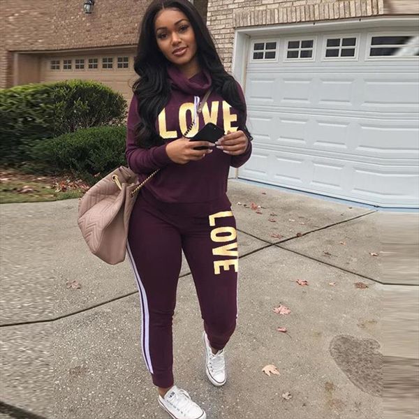 paris girl 2 piece set women black outfit love letter print high neck hoodies sweatshirt pants tracksuit streetwear casual suit, Gray
paris girl 2 piece set women black outfit love letter print high neck hoodies sweatshirt pants tracksuit streetwear casual suit, Gray