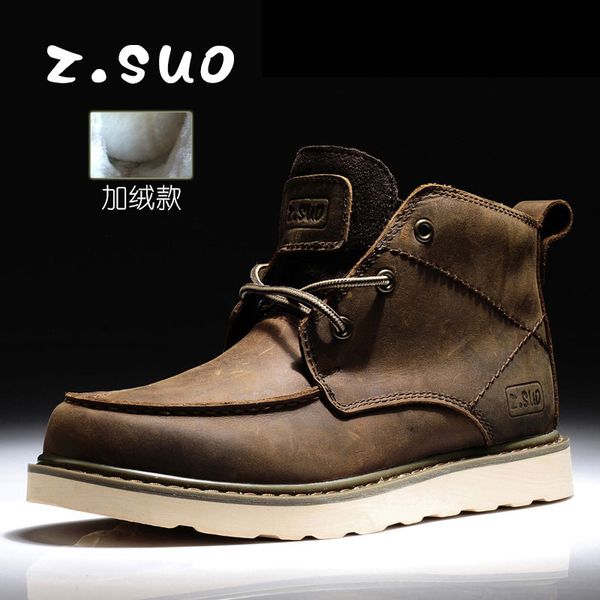 walking rope martin british plush thickened thermal autumn and winter real leather boots high men's shoes c1212, Black;white
walking rope martin british plush thickened thermal autumn and winter real leather boots high men's shoes c1212, Black;white