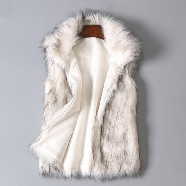 european and american autumn and winter new fur vest faux fur vest mid-length stand-up collar faux fur jacket waistcoat jacket, Black;white
european and american autumn and winter new fur vest faux fur vest mid-length stand-up collar faux fur jacket waistcoat jacket, Black;white