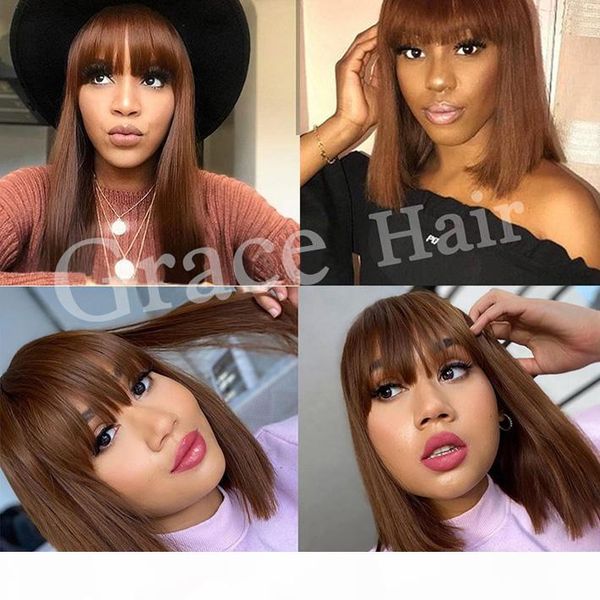 pixie cut human hair dark brown straight raw indian remy glueless bob wig with bangs for black women #4 short natural front wig non lace, Black;brown
pixie cut human hair dark brown straight raw indian remy glueless bob wig with bangs for black women #4 short natural front wig non lace, Black;brown