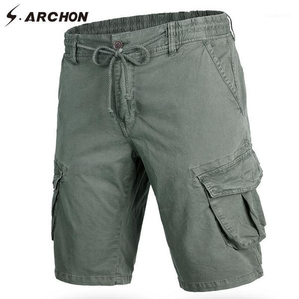 men's shorts s.archon summer men casual rope elastic waist tactical combat cargo vintage work male khaki black1, White;black
men's shorts s.archon summer men casual rope elastic waist tactical combat cargo vintage work male khaki black1, White;black