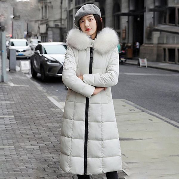 2021 winter women jacket fashion coat outwear long cotton padded fur hooded women's parkas coats overcoats, Black
2021 winter women jacket fashion coat outwear long cotton padded fur hooded women's parkas coats overcoats, Black