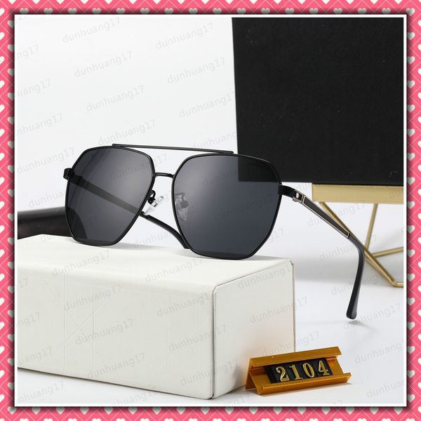 2104 sunglasses designer retro full frame polarized glasses anti-ultraviolet glasses 2104s fashion sunglasses with box, White;black
2104 sunglasses designer retro full frame polarized glasses anti-ultraviolet glasses 2104s fashion sunglasses with box, White;black