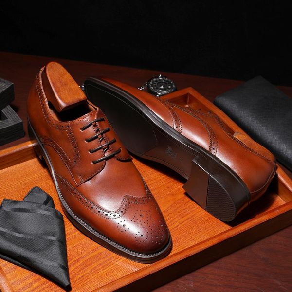 dress shoes 2021 block lace up gentleman business british fashion retro low top, Black
dress shoes 2021 block lace up gentleman business british fashion retro low top, Black