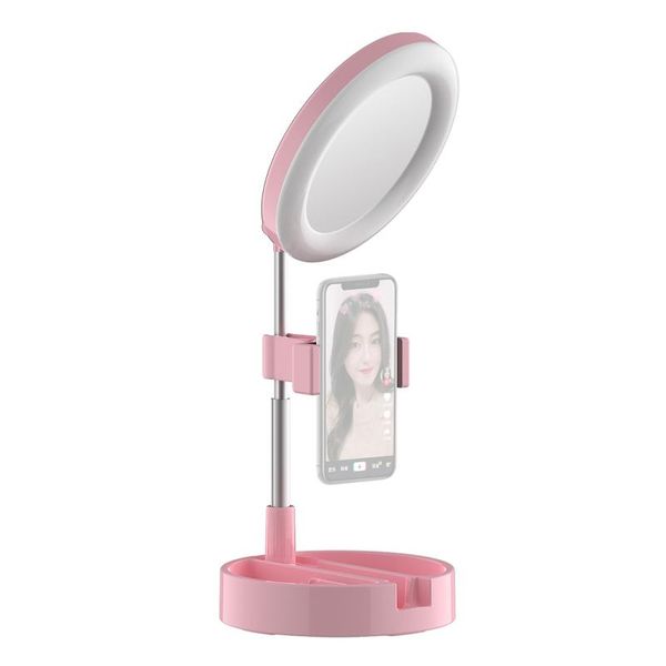 portable led ring light foldable desk circle lamp fill light with makeup mirror phone holder 3 color modes & 10 brightness level
portable led ring light foldable desk circle lamp fill light with makeup mirror phone holder 3 color modes & 10 brightness level