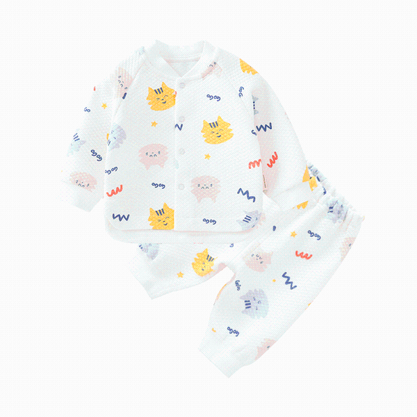 clothing sets pureborn toddler baby thick quilted cotton boy girl and pants cartoon printed winter pajamas, White
clothing sets pureborn toddler baby thick quilted cotton boy girl and pants cartoon printed winter pajamas, White