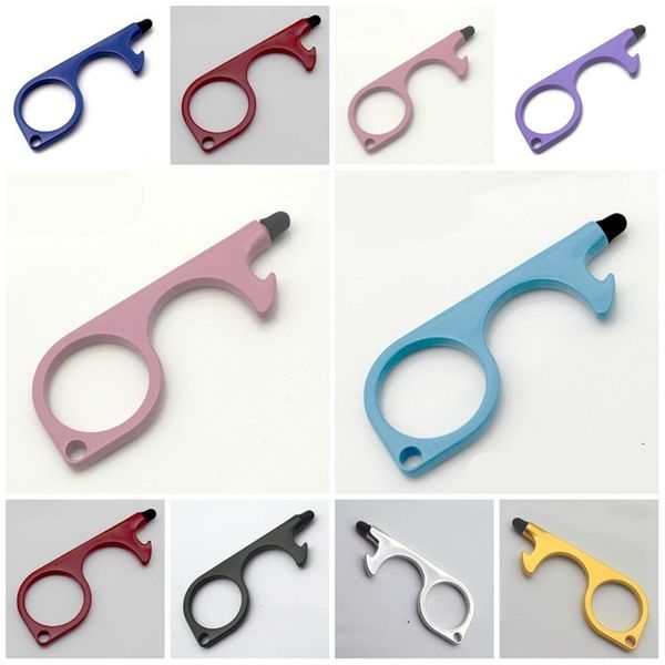 key chain metal non-contact door opener touch screen keychain door handle key elevator tool 8style party favor 16 m2
key chain metal non-contact door opener touch screen keychain door handle key elevator tool 8style party favor 16 m2