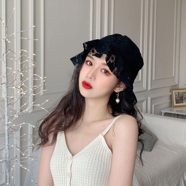 women floppy lace bucket hat embroidery floral sunscreen wedding fisherman cap 28gd, Blue;gray
women floppy lace bucket hat embroidery floral sunscreen wedding fisherman cap 28gd, Blue;gray