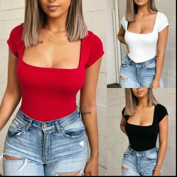 2021 summer casual women solid bodysuit bodycon jumpsuit square collar short sleeve drop shipping good quality, Black;white
2021 summer casual women solid bodysuit bodycon jumpsuit square collar short sleeve drop shipping good quality, Black;white