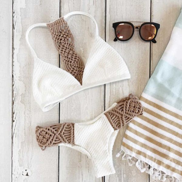 maillot girls crochet swimsuit ladies thong split swimming suit strapless white women swimwear bikini, Black;white
maillot girls crochet swimsuit ladies thong split swimming suit strapless white women swimwear bikini, Black;white