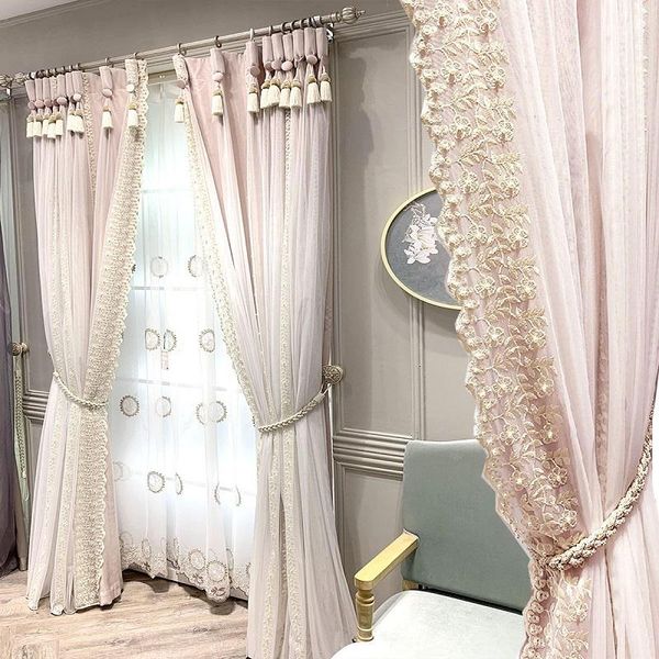 curtain & drapes leaf embroidered gauze pink thickened shading interlining small american french for bedroom
curtain & drapes leaf embroidered gauze pink thickened shading interlining small american french for bedroom