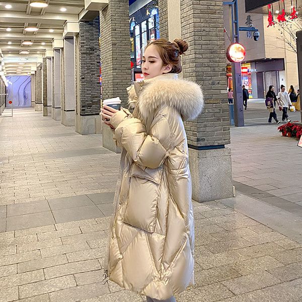 winter fashion horn button white duck down jacket women 2020 new fur collar down coat female solid long hooded jacket fashion women's w, Black
winter fashion horn button white duck down jacket women 2020 new fur collar down coat female solid long hooded jacket fashion women's w, Black