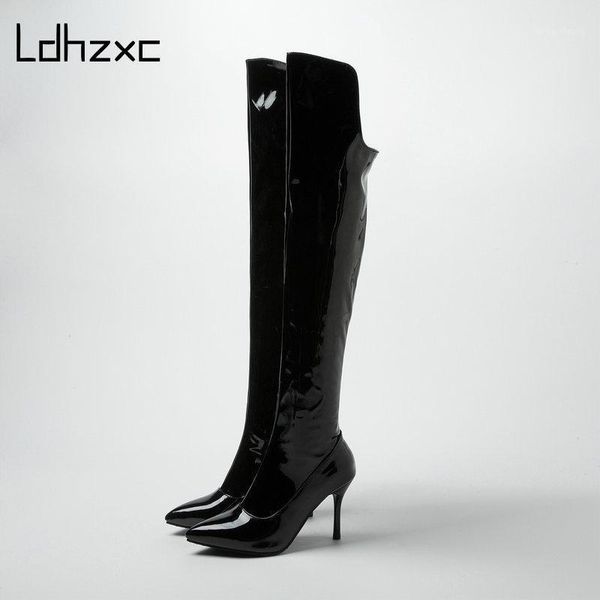 boots ldhzxc big size 33-45 women stiletto high heels party wedding shoes patent leather winter knee black red1
boots ldhzxc big size 33-45 women stiletto high heels party wedding shoes patent leather winter knee black red1