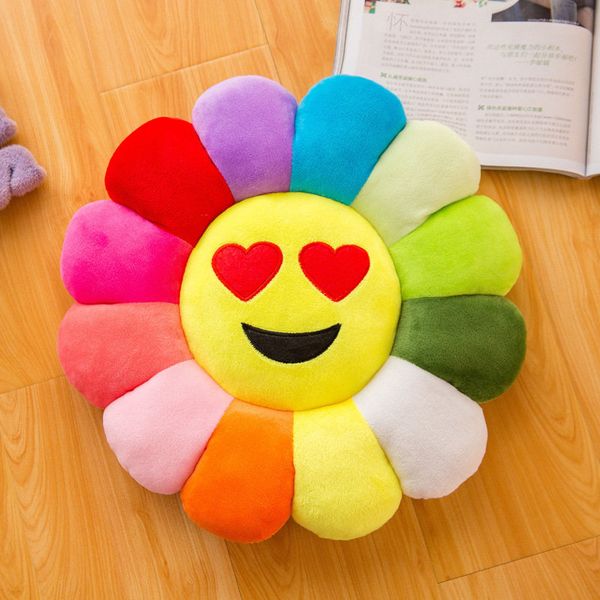 2020 cartoon multicolor sunflower throw pillow cushion petal plush toy doll creativity expression pillows doll birthday gift
2020 cartoon multicolor sunflower throw pillow cushion petal plush toy doll creativity expression pillows doll birthday gift