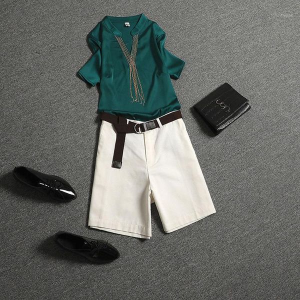 2020 new summer elegant two piece set women fashion tassel diamond silk blouse wide leg knee-length shorts lady shorts suits1, White
2020 new summer elegant two piece set women fashion tassel diamond silk blouse wide leg knee-length shorts lady shorts suits1, White