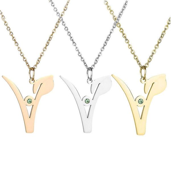 2020 floral plant vegetarian symbol necklace stainless steel green stone vegan pendant necklace for vegetarian jewelry, Silver
2020 floral plant vegetarian symbol necklace stainless steel green stone vegan pendant necklace for vegetarian jewelry, Silver