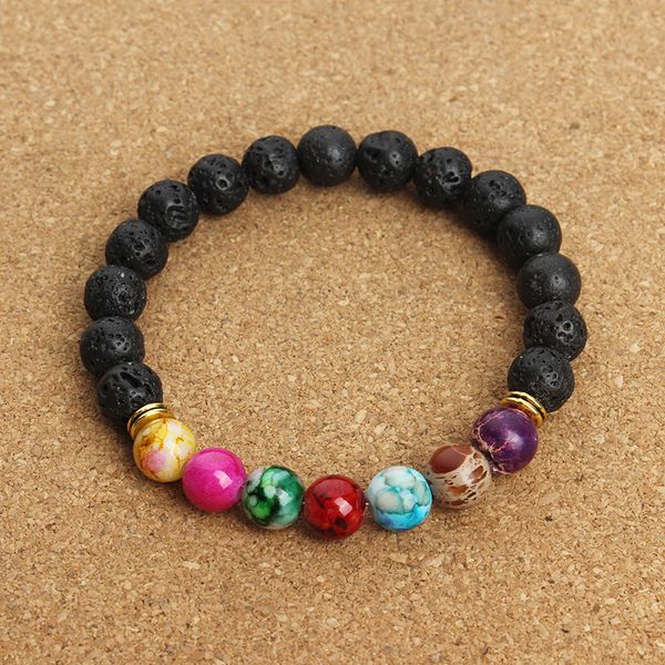 stone black lava new bracelets 7 reiki natural chakra healing balance beads bracelet for men women stretch yoga jewelry0mjg
stone black lava new bracelets 7 reiki natural chakra healing balance beads bracelet for men women stretch yoga jewelry0mjg