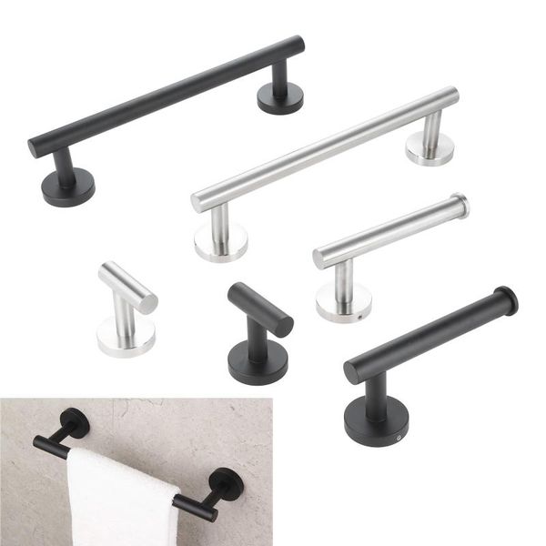 3pcs anti rust bathroom hardware sets matte black stainless steel wall mounted 30cm towel bar toilet paper holder robe hook
3pcs anti rust bathroom hardware sets matte black stainless steel wall mounted 30cm towel bar toilet paper holder robe hook