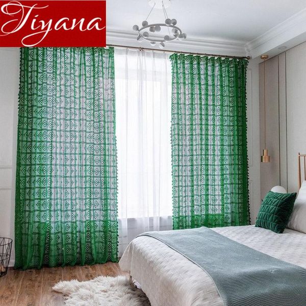 curtain & drapes retro hollow american country green cloth drape pink window bedroom finished product m182#30
curtain & drapes retro hollow american country green cloth drape pink window bedroom finished product m182#30