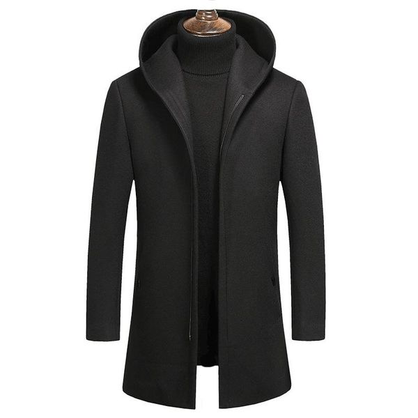 men's wool & blends winter men leisure fashion cloth coat joker to keep warm and comfortable, Black
men's wool & blends winter men leisure fashion cloth coat joker to keep warm and comfortable, Black