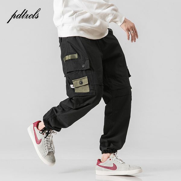 nieuwe herfst multi-pocket modieuze merk cargo broek stijl elastische taille mannen brokek safari stijl streetwear, Black
nieuwe herfst multi-pocket modieuze merk cargo broek stijl elastische taille mannen brokek safari stijl streetwear, Black
