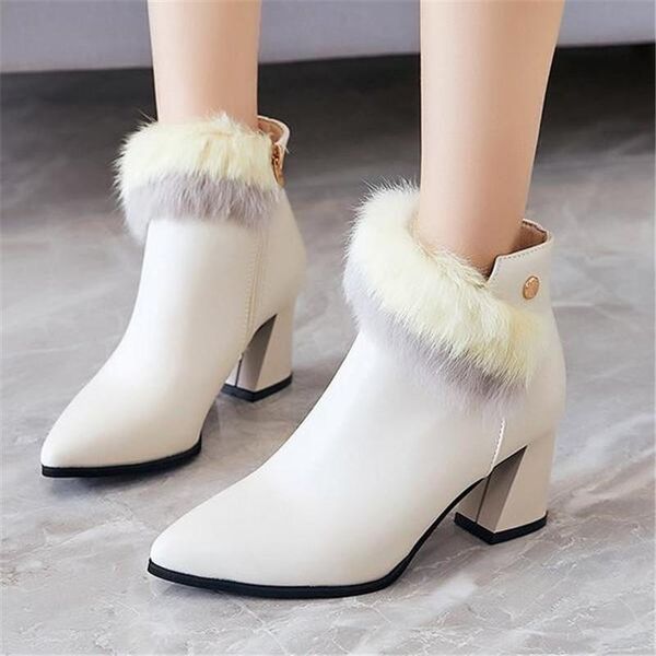 boots riding women 2021 winter solid color plus velvet warm thick heel women's side zipper fashion shoes, Black
boots riding women 2021 winter solid color plus velvet warm thick heel women's side zipper fashion shoes, Black