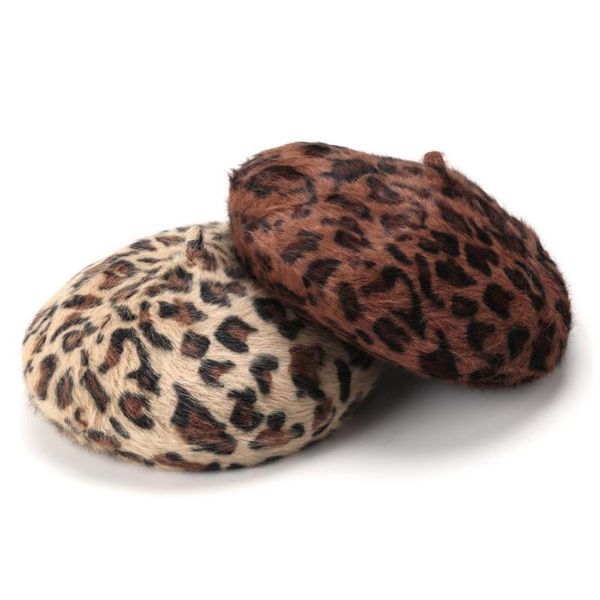 1pc women berets fashion hair beret female leopard print berets thick warm winter warm beanie hat, Blue;gray
1pc women berets fashion hair beret female leopard print berets thick warm winter warm beanie hat, Blue;gray