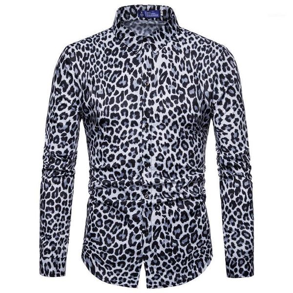 men's casual shirts leopard shirt male 2021 autumn winter long sleeve personality slim men's mercerized print men's1, White;black
men's casual shirts leopard shirt male 2021 autumn winter long sleeve personality slim men's mercerized print men's1, White;black