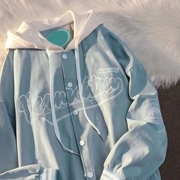 jackets embroidery harajuku patch plus women's size coat 2022 winter autumn men's jacket hip hop autumn long sleeve female outwear, Black;brown
jackets embroidery harajuku patch plus women's size coat 2022 winter autumn men's jacket hip hop autumn long sleeve female outwear, Black;brown