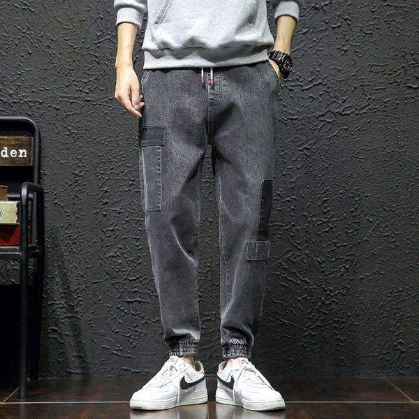autumn 2020 jeans korean fashion casual harlem men's large small legged pants, Blue
autumn 2020 jeans korean fashion casual harlem men's large small legged pants, Blue